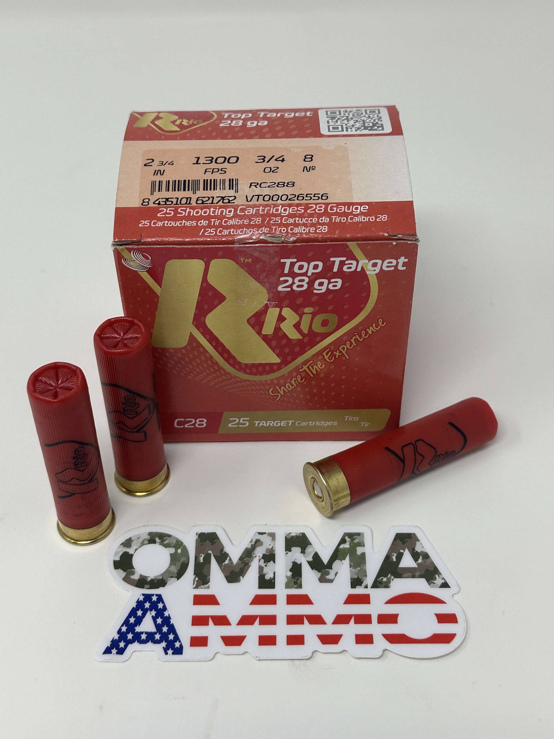 Top Target 28ga 2 3/4" 3/4oz #8 RC288