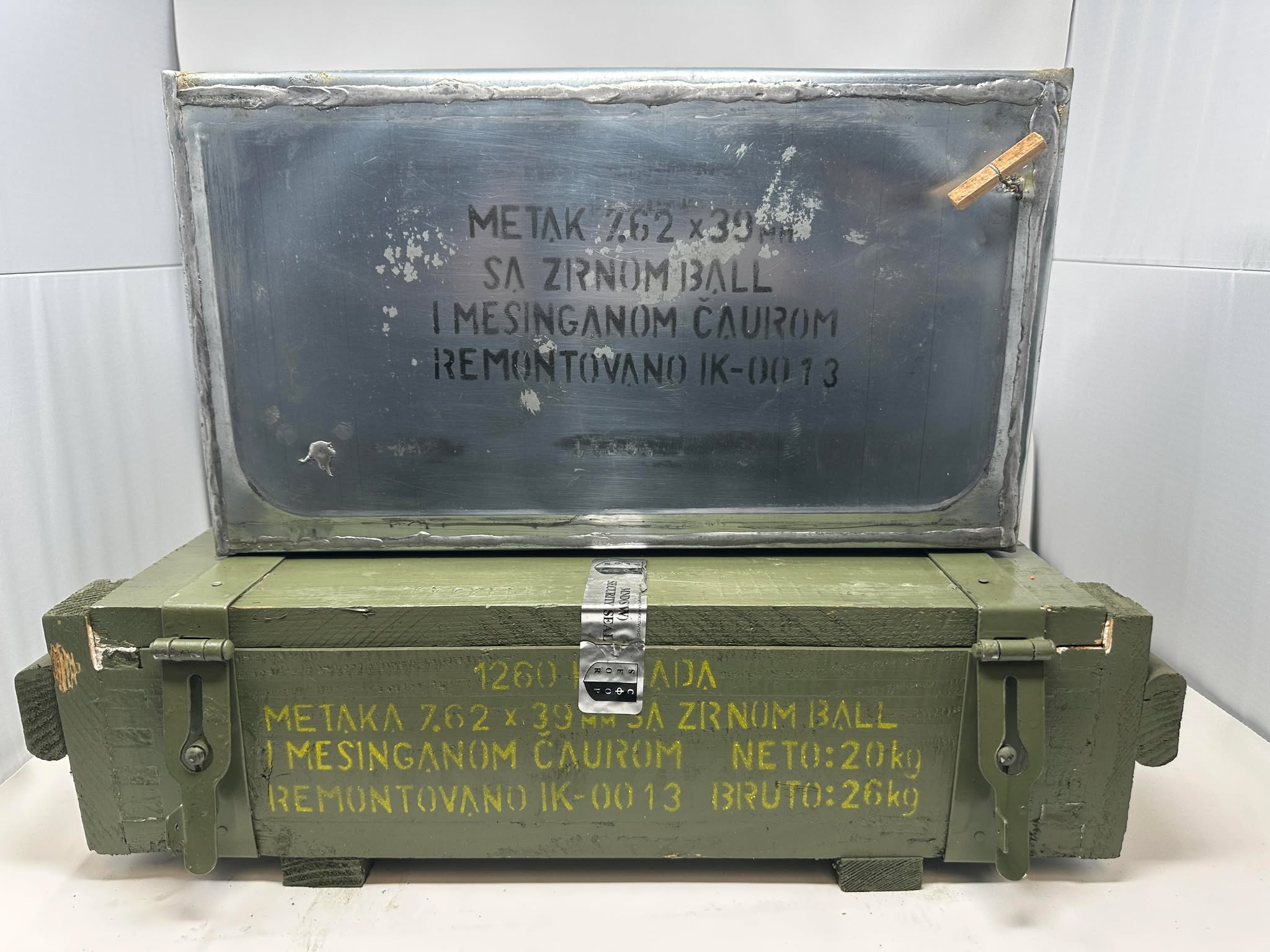7.62x39 Yugo M67 FMJ 124 GR