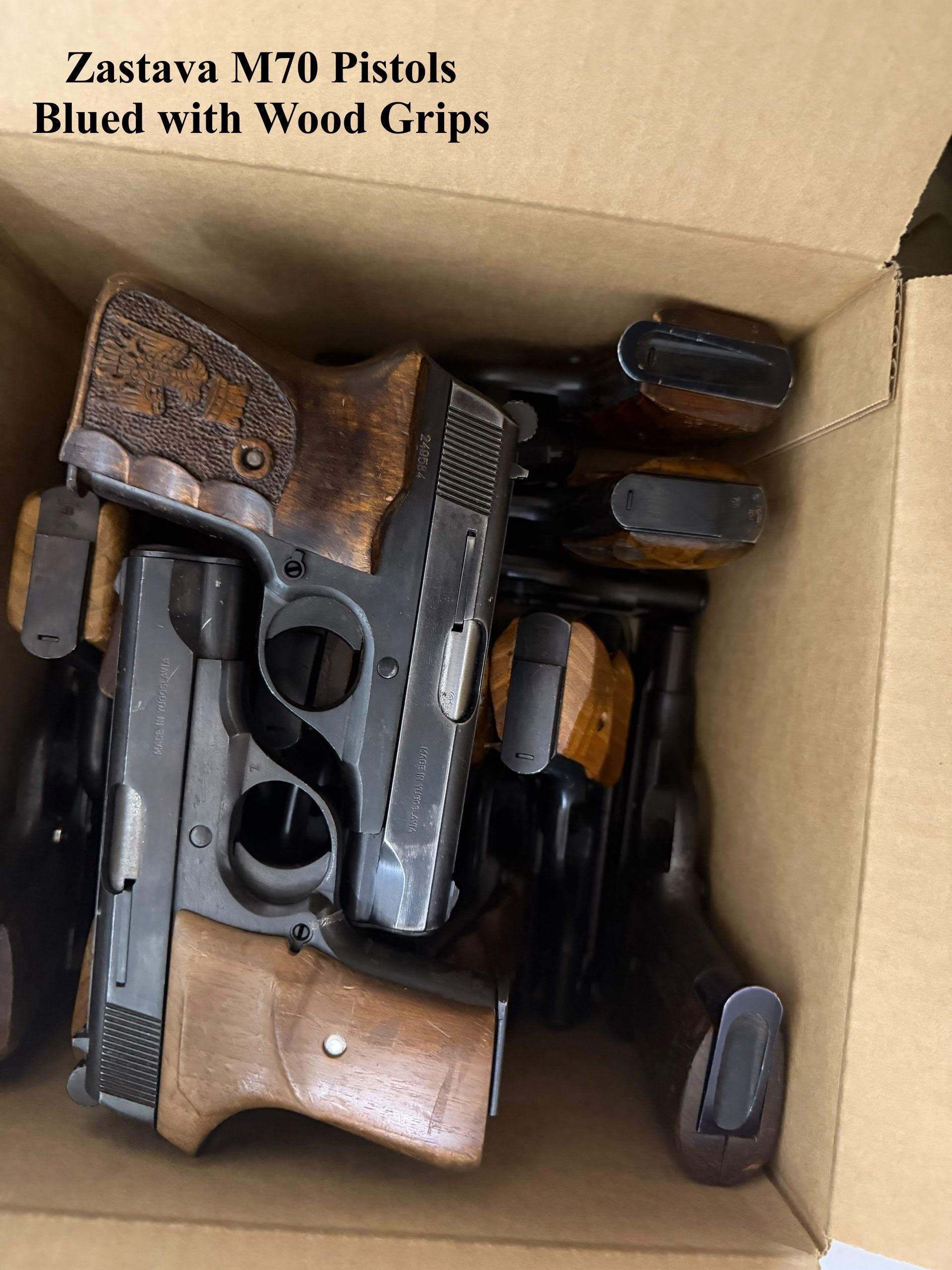 ZASTAVA M70 32ACP WOOD HANDLE VARIATION PISTOL