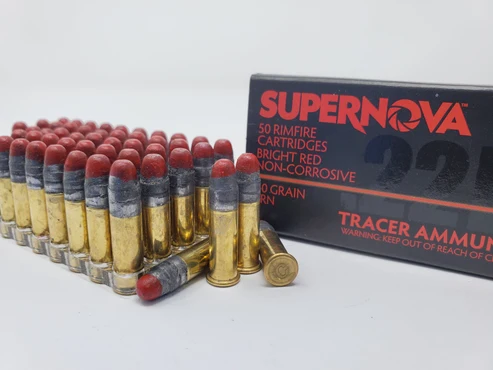 Supernova 22LR Red Tracer Ammunition 5000rnd case